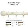 CONJUNTO BARRA ESFERA FORJA 20