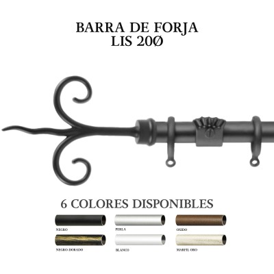 CONJUNTO BARRA LIS FORJA 20
