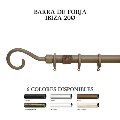 CONJUNTO BARRA IBIZA FORJA 20