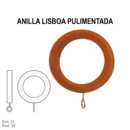 Anillas de Madera para barras de 28 mm