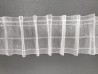 Cinta fruncidora con pasabarras transparente 10 cm | CortinaJoven