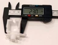 Soporte para estor de cadeneta 30 mm | Pared o techo