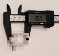 Soporte para estor de cadeneta 30 mm | Pared o techo