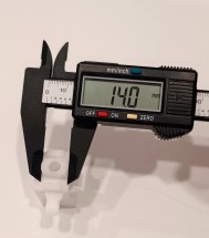 Soporte para estor de cadeneta 30 mm | Pared o techo