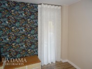 Riel curvo para dormitorio
