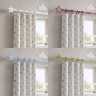 Barra de madera para bebe Estrella
