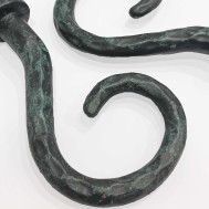 oferta PACK 2 TERMINALES FORJA 20MM BÁCULO VERDE/NEGRO