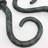 oferta PACK 2 TERMINALES FORJA 20MM BÁCULO VERDE/NEGRO