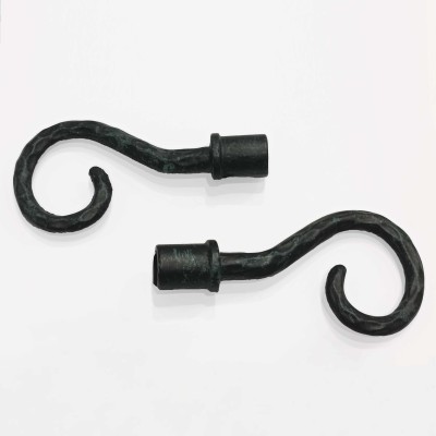 oferta PACK 2 TERMINALES FORJA 20MM BÁCULO VERDE/NEGRO