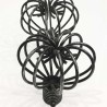 oferta PACK 2 TERMINALES FORJA 20MM GLOBO NEGRO/PLATA
