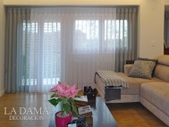 Cortinas Verticales Textiles Duomo Lisos Duo
