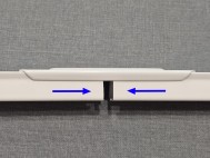 Empalme Riel Trim