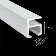 Soporte riel argent