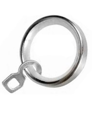 Pack 10 anillas planas con silenciador Infinity acero ø30 mm