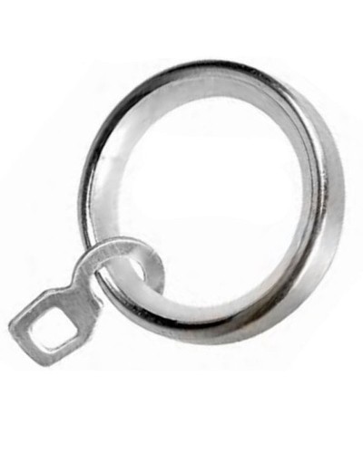 Pack 10 anillas planas con silenciador Infinity acero ø30 mm