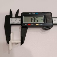 Adaptador tirador panel japonés  - sistema Chyc
