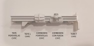 Adaptador tirador panel japonés  - sistema Chyc